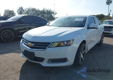 2017 Chevrolet Impala 1Lt из США, поврежденный, VIN 2G1105S33H9177421
